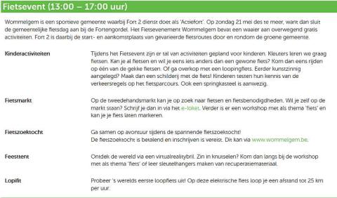 fietsevent fortengordel