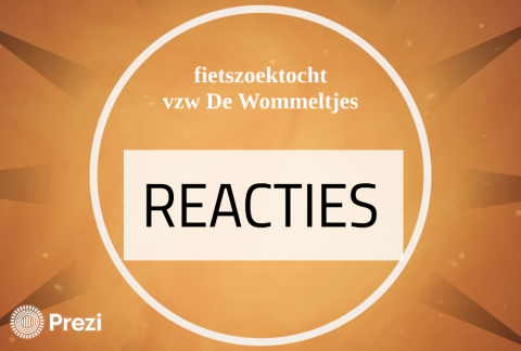 Fietszoektocht 2017 - Uw reacties