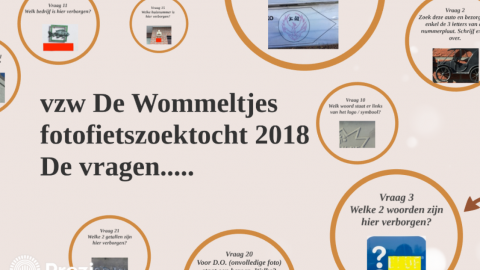 Fietszoektocht 2018 - Vragen en antwoorden